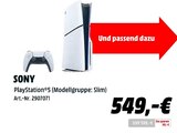 PlayStation5 im Angebot bei MediaMarkt Saturn in Rosenheim PlayStation5 Angebote von SONY bei MediaMarkt Saturn Rosenheim für 549,00 €