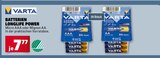 Batterien Longlife Power Micro AAA im Angebot bei Marktkauf in Ravensburg Batterien Longlife Power Micro AAA Angebote von Varta bei Marktkauf Ravensburg für 7,77 €