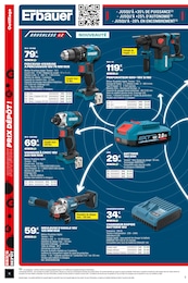 Prix et réduction Batterie Outils dans le prospectus Brico Dépôt en cours Offre Batterie Outils dans le catalogue Brico Dépôt du moment à la page 6