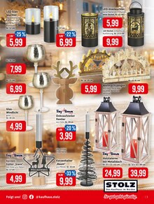 Kerzen im Kaufhaus Stolz Prospekt "STOLZ. Das Kaufhaus im Norden." mit 16 Seiten (Lübeck)
