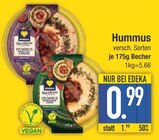 Hummus von  im aktuellen EDEKA Prospekt für 0,99 €