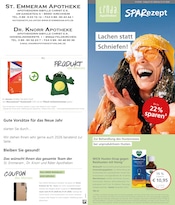 LINDA Premiumapotheke Apotheken Prospekt der aktuellen Woche mit 3 Seiten, gültig von 01.01.2026 bis 31.01.2026, in Pliening und Umgebung Aktueller LINDA Premiumapotheke Apotheken Prospekt in Pliening und Umgebung, "Aktuelle Angebote" mit 3 Seiten, 01.01.2026 - 31.01.2026