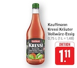 Kressi Kräuter Vollwürz-Essig bei EDEKA im Bonndorf Prospekt für 1,11 €