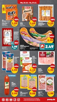 Wiener Würstchen im Penny Prospekt "Wer günstig will, muss Penny." mit 42 Seiten (Dresden)