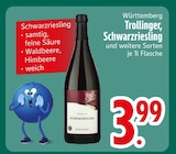 Trollinger im EDEKA Prospekt Trollinger von Württemberg im aktuellen EDEKA Prospekt für 3,99 €