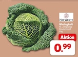 Wirsingkohl bei nah&frisch im Lähden Prospekt für 0,99 €