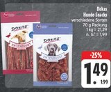 Entenbrust Hunde-Snacks Angebote von Dokas bei E center Pirna für 1,49 €
