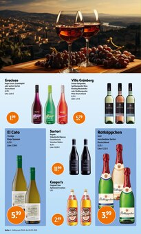 Rotwein im Trink und Spare Prospekt "Aktuelle Angebote" mit 8 Seiten (Moers)