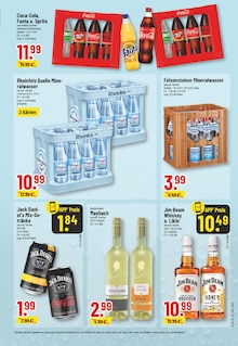 Jack Daniels im E center Prospekt "Aktuelle Angebote" mit 28 Seiten (Moers)