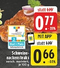 E center Meerbusch - Schweine-nackensteaks Angebot im Prospekt Schweine-nackensteaks bei E center im Meerbusch Prospekt für 0,66 €