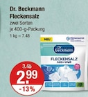 Fleckensalz von Dr. Beckmann im aktuellen V-Markt Prospekt