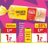 Butter- oder Vollkorntoast im Angebot bei Netto Marken-Discount in Hemer Butter- oder Vollkorntoast Angebote von Golden Toast bei Netto Marken-Discount Hemer für 1,00 €