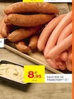 Promo Saucisse de Francfort à 8,95 € dans le catalogue Intermarché Hyper à Mirecourt