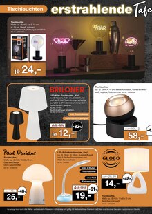 LED-Lampe im aktuellen Möbel Inhofer Prospekt (München) LED-Lampe im Möbel Inhofer Prospekt "STRAHLENDE IDEEN FÜR IHR ZUHAUSE" mit 12 Seiten (München)