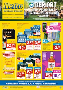 Energydrink im aktuellen Netto Marken-Discount Prospekt (Hürth) Energydrink im Netto Marken-Discount Prospekt "DER ORT, AN DEM DU IMMER AUSGEZEICHNETE PREISE FINDEST." mit 6 Seiten (Hürth)