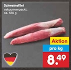 Schweinefilet im Angebot bei Netto Marken-Discount in Heidelberg Schweinefilet Angebote bei Netto Marken-Discount Heidelberg für 8,49 €