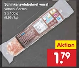 Schinkenzwiebelmettwurst im Angebot bei Netto Marken-Discount in Homburg Schinkenzwiebelmettwurst Angebote bei Netto Marken-Discount Homburg für 1,79 €