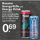 Energy4Life im Angebot bei TOP Getränke in Ratingen Energy4Life Angebote von Booster bei TOP Getränke Ratingen für 0,69 €
