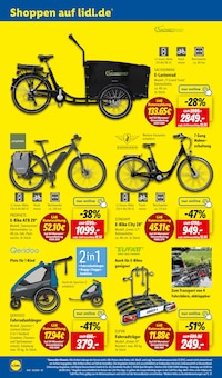 Fahrrad im Lidl Prospekt "LIDL LOHNT SICH" mit 71 Seiten (Hamburg)