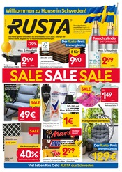 Rusta Möbel & Einrichtung Prospekt der aktuellen Woche mit 16 Seiten, gültig von 04.07.2026 bis 10.07.2026, in Zöllnitz und Umgebung Aktueller Rusta Möbel & Einrichtung Prospekt in Zöllnitz und Umgebung, "Willkommen zu Hause in Schweden!" mit 16 Seiten, 04.07.2026 - 10.07.2026