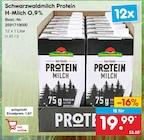 Protein H-Milch von Schwarzwaldmilch für 19,99 € bei Netto Marken-Discount im Angebot Protein H-Milch von Schwarzwaldmilch im aktuellen Netto Marken-Discount Prospekt