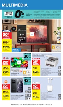 Promotion Téléphonie dans le prospectus Carrefour, valable du 13/07/2026 au 27/07/2026 Promo Téléphonie dans le catalogue Carrefour du moment à la page 70