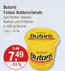 Feines Butterschmalz von Butaris im aktuellen V-Markt Prospekt für 7,49 €