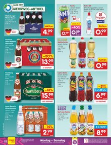 Coca Cola im Netto Marken-Discount Prospekt "Aktuelle Angebote" mit 63 Seiten (Germering)