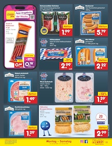 Wurst im Netto Marken-Discount Prospekt "Aktuelle Angebote" mit 60 Seiten (Karlsruhe)