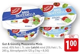 E center Bruchsal - Mini Mozzarella 45% Fett i. Tr. Angebot im Prospekt Mini Mozzarella 45% Fett i. Tr. bei E center im Bruchsal Prospekt für 1,00 €