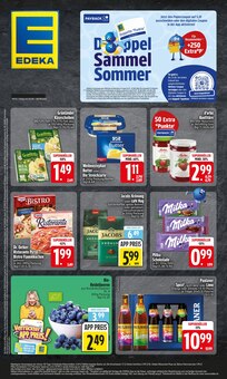 Pizza im EDEKA Prospekt "Wir lieben Lebensmittel." mit 28 Seiten (Augsburg)