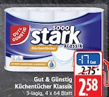 EDEKA - Küchentücher Klassik Angebot im Prospekt Küchentücher Klassik bei EDEKA im Prospekt "" für 2,58 €