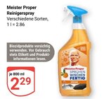 GLOBUS - Reinigerspray Angebot im Prospekt Reinigerspray bei GLOBUS im Prospekt "" für 2,29 €