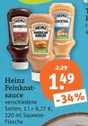Feinkostsauce Angebote von Heinz bei tegut Offenbach für 1,49 €