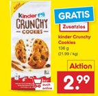 Crunchy Cookies im Angebot bei Netto Marken-Discount in Mühlhausen Crunchy Cookies Angebote von Kinder bei Netto Marken-Discount Mühlhausen für 2,99 €