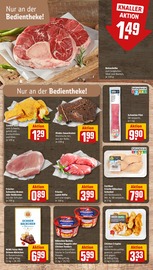Schweinefleisch im REWE Prospekt in Erkrath Aktueller REWE Prospekt mit Schweinefleisch, "Dein Markt", Seite 10