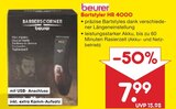Bartstyler HR 4000 im Angebot bei Netto Marken-Discount in Chemnitz Bartstyler HR 4000 Angebote von beurer bei Netto Marken-Discount Chemnitz für 7,99 €
