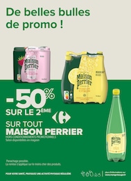 Prix et réduction Perrier dans le prospectus Carrefour Proximité en cours Offre Perrier dans le catalogue Carrefour Proximité du moment à la page 14