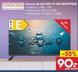 32 Zoll LED-TV HD 32CNTF2NZ Angebote von Coocaa bei Netto Marken-Discount Auerbach für 90,00 €