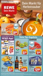 REWE Prospekt für München mit 32 Seiten REWE Prospekt "Dein Markt" für München, 32 Seiten, 28.10.2024 - 02.11.2024