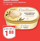 Cremissimo Bourbon Vanille von Langnese für 1,88 € bei GLOBUS im Angebot Cremissimo Bourbon Vanille von Langnese im aktuellen GLOBUS Prospekt