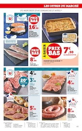 Saumon Angebote im Prospekt "Super U" von Super U Saumon Angebote im Prospekt "Super U" von Super U auf Seite 43