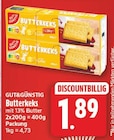 Butterkeks von Gut&Günstig für 1,89 € bei EDEKA im Angebot Butterkeks von Gut&Günstig im aktuellen EDEKA Prospekt