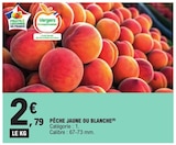 E.Leclerc Angoulême - Promo Pêche jaune ou blanche Promo Pêche jaune ou blanche à 2,79 € dans le catalogue E.Leclerc à Angoulême