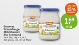 Schrozberger Milchbauern Bio-Schmand Angebote von demeter bei tegut Nordhausen für 1,69 €