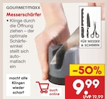 Messerschärfer Angebote von GOURMETmaxx bei Netto Marken-Discount Mettmann für 9,99 €