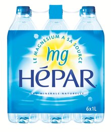 Carrefour Market Marseille - Bon plan sur l'eau minérale naturelle Hépar et eau minérale naturelle Contrex Promo Bon plan sur l'eau minérale naturelle Hépar et eau minérale naturelle Contrex dans le catalogue Carrefour Market "Maintenant et moins cher !" à Marseille