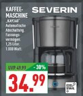 Kaffeemaschine Angebote von Severin bei Marktkauf Wuppertal für 34,99 €