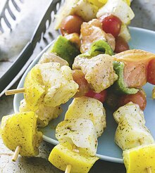 Brochette cabillaud saumon - Géant Casino à Grenoble Brochette cabillaud saumon en promo chez Géant Casino Grenoble à 19,95 €