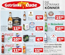 Bier im Getränke Oase Prospekt "Aktuelle Angebote" mit 1 Seiten (Lünen)